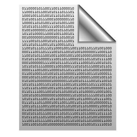 Binary File Icon Openclipart