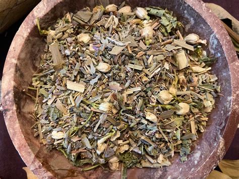 Aura Cleansing Herbal Blend All Natural Handmade Herbal Blend Pagan