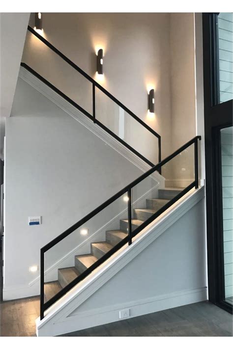 Indoor Glass Railing And Stainless Steel Handrail For Floating