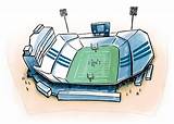 Football Stadium Cartoon Images