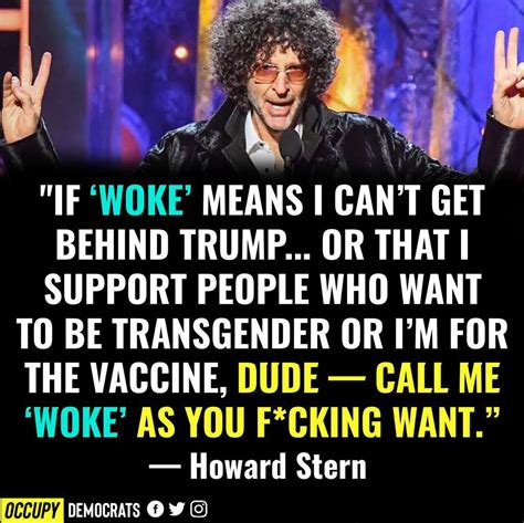 Well Said Howard Stern Occupy Democrats