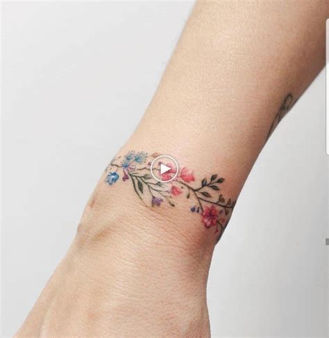 Tattoo Handgelenk Blumen Flower Wrist Tattoos Lotus Tattoo