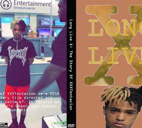 Xxxtentacion Long Live X The Story Of Xxxtentacion Dvd Rock Concert Dvds