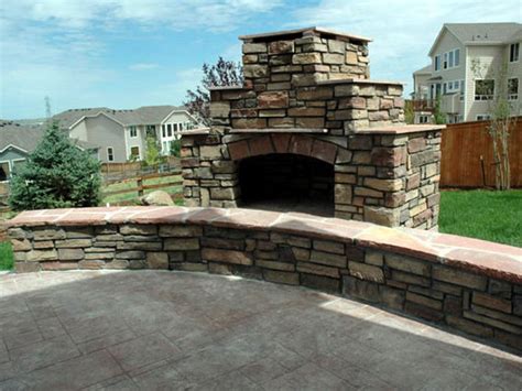 Speed up troweling for modern . How to Build an Outdoor Stacked Stone Fireplace | how-tos ...
