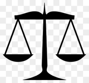 Justice Silhouette Scales Law Measurement Weight Scales Of Justice