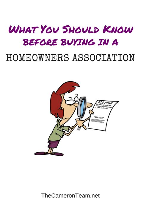 What You Should Know Before Buying In A Homeowners Association Homeowner Homeowners