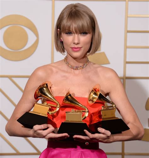 Taylor Swift Takes Aim At Kanye West During Grammy Speech