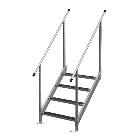 Buy Unkle Metal Dock Ladder Aluminum 4 Steps Pontoon Boat Ladder 350
