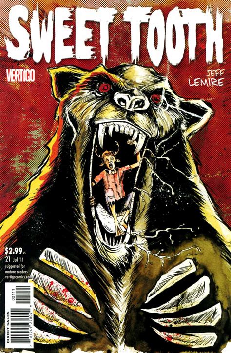 verse 3 sweet tooth for you my dreamin' space it's filled with scribbles, tore the page decipher them with colored paint repair the stitches in my veins sweet tooth track info. Sweet Tooth Vol 1 21 | DC Database | Fandom powered by Wikia