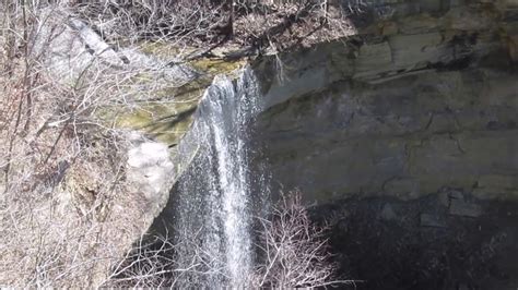 Hoffman Falls At Clifty Falls State Park Madison Indiana Youtube