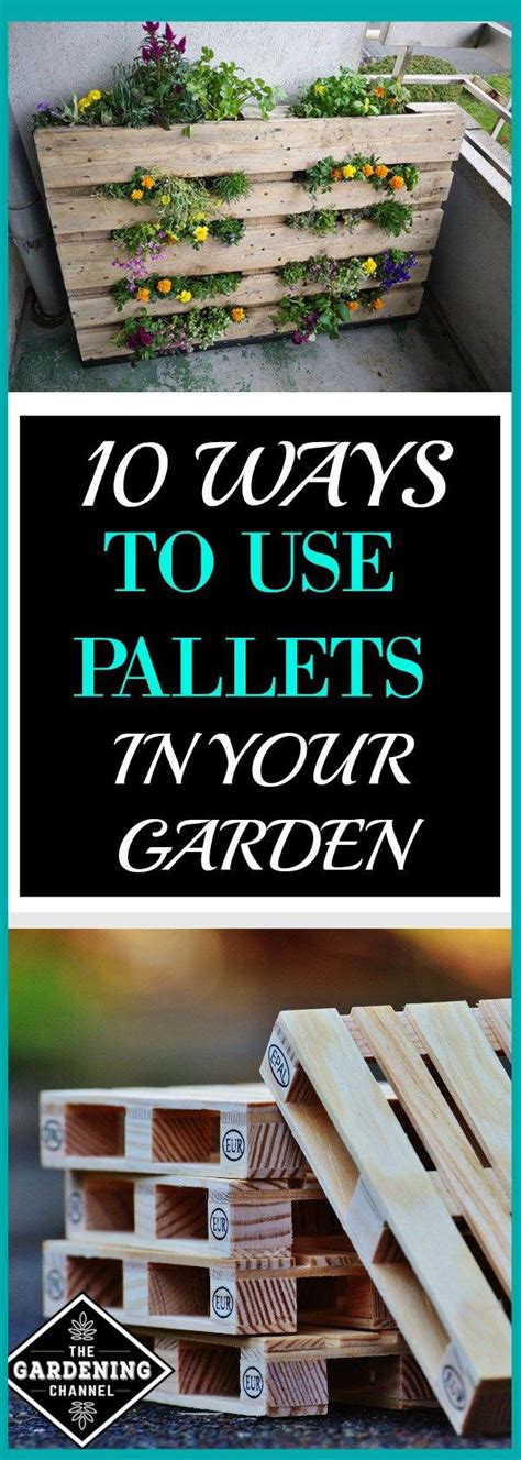 Using Pallets In Garden 10 Ways To Take Advantage Of Pallets For