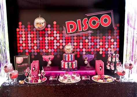 Fiesta Disco Decoracion Disco Party Tween Birthday Party Disco