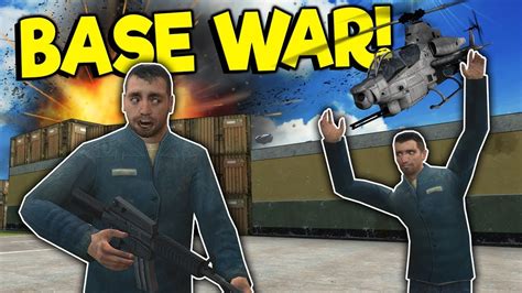 Huge Base Build And War With Fans Garrys Mod Multiplayer Gameplay