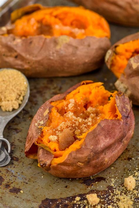 I found this idea for crock pot baked potatoes over at skip to my lou. These Crock Pot Sweet Potatoes are the easiest way to make ...