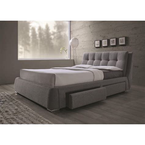 Coaster Fenbrook 300523q Queen Upholstered Bed With Storage Drawers