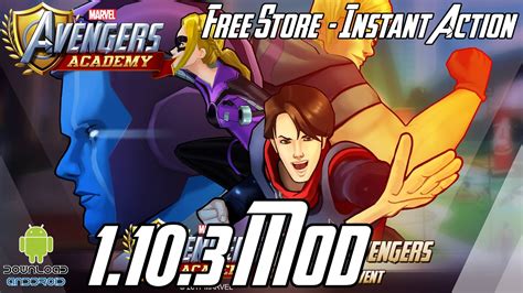 Marvel Avengers Academy 1103 Mod Free Store Instant Action Free