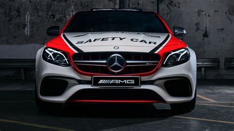 8k uhd tv 16:9 ultra high definition 2160p 1440p 1080p 900p 720p ; Mercedes AMG E 63 S 4MATIC Safety Car 4K Wallpaper | HD ...