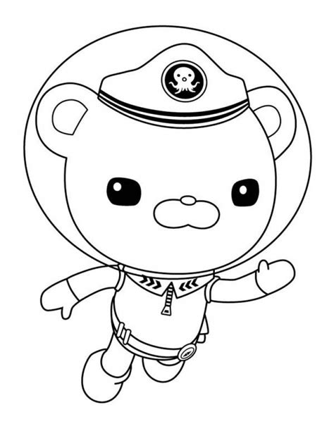 20 Free Printable Octonauts Coloring Pages