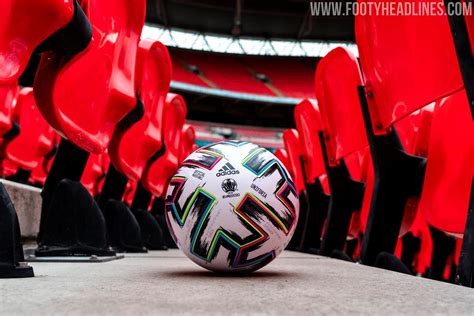 There is no record of a bespoke design or name for the official match ball used in the first official euro match ball featuring colour, this was a variant of the questra used at the. Adidas Uniforia Euro 2020 Ball Released - Footy Headlines