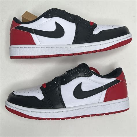 Air Jordan 1 Retro Low Og Black Toe 2023 Ox Street