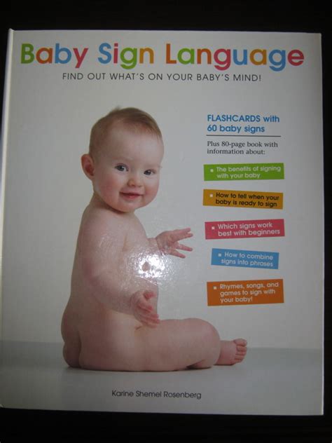 Free Baby Sign Language Book With Flashcards Childrens Books