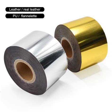 Hot Foil Stamping Gold Paper 15 X 400ft Pu Heat Transfer Anodized