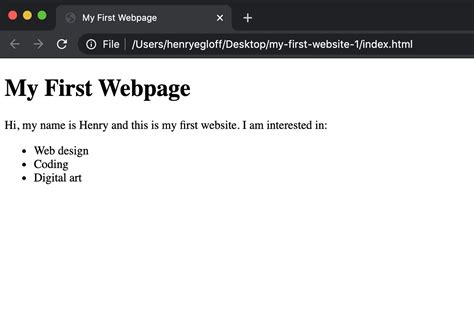 How To Design A Simple Webpage Using Html Hampton Witurver