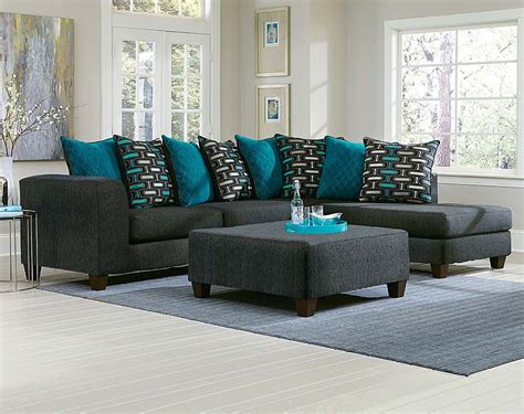 < image 1 of 1 >. The Watson Big Two Piece Sectional Sofa is outfitted in a ...