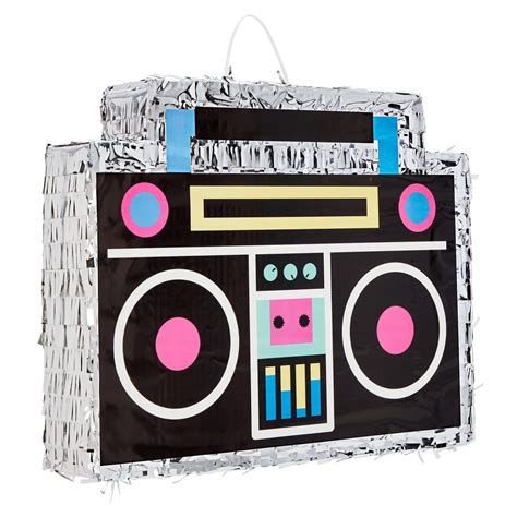 Boombox Pinata 80s And 90s Theme Party Decorations Hip Hop Retro