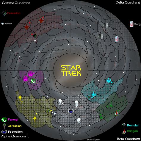 Star Trek Trek Map