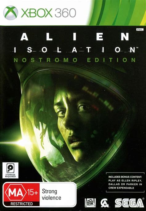 Alien Isolation Nostromo Edition Cover Or Packaging Material Mobygames