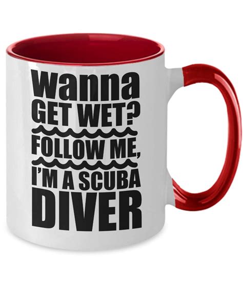 Scuba Diving Ts Wanna Get Wet Birthday Christmas T Idea Etsy
