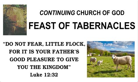 Feast Of Tabernacles 2019 Continuing Church Of God
