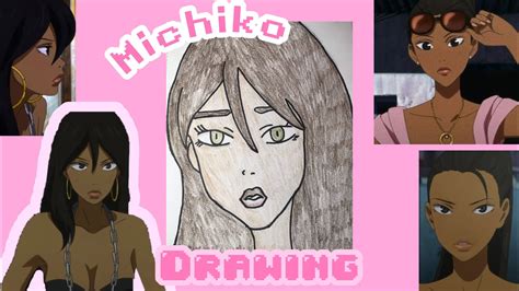 Anime Series Michiko Malandro Speed Drawing Youtube