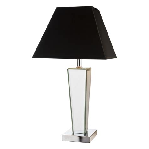Una wire frame floor lamp. Mirror Table Lamp
