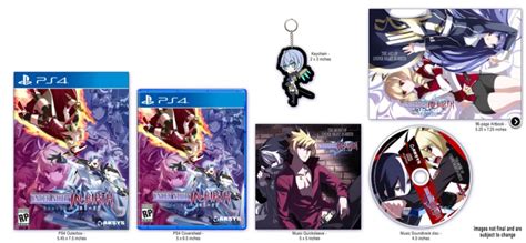under night in birth exe late[cl r] collector s edition announced for ps4 and nintendo switch