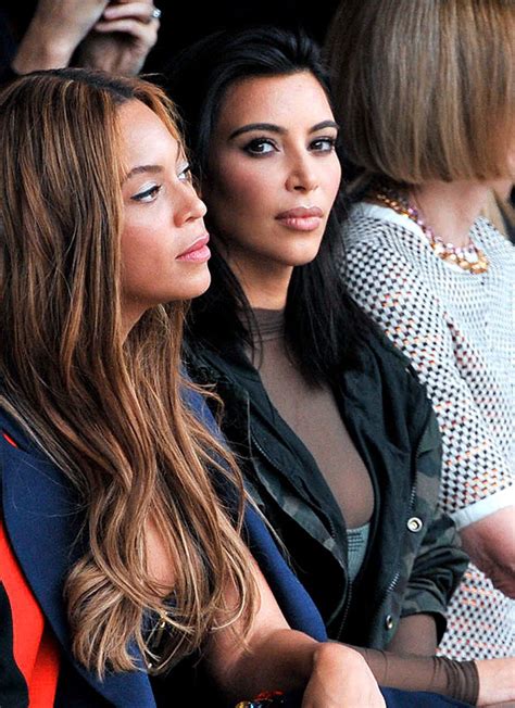 beyonce and kim kardashian feud singer ‘never genuinely liked reality star hollywood life