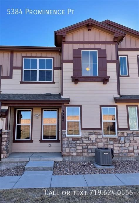 Stunning Townhouse For Rent Townhome Rentals In Colorado Springs Co