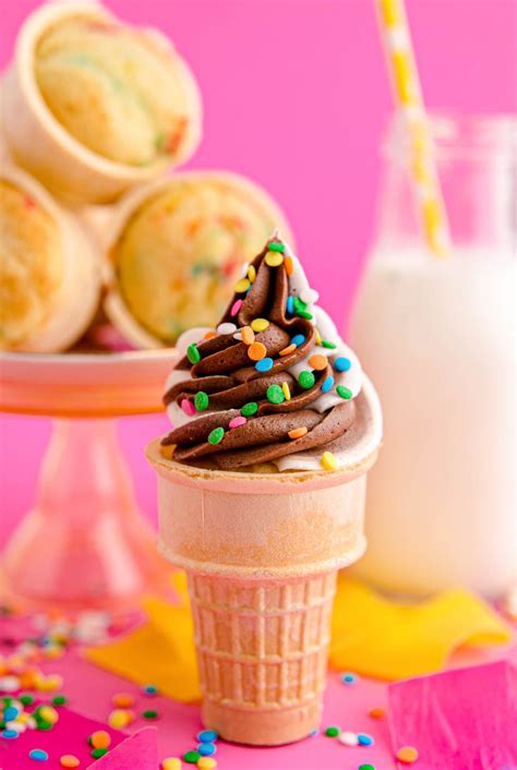 Ice Cream Cone Cupcakes Cupcakes Sugar And Soul