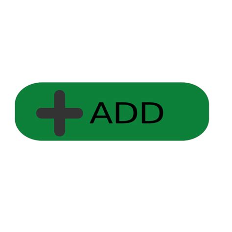 Green Button Add Png Svg Clip Art For Web Download Clip Art Png