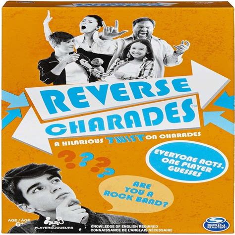 A Reverse Charades Game Sure To Make A Great Addition To Anyones Game