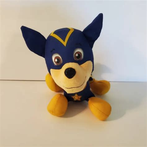 Paw Patrol Super Pups Pup Pals Chase Exclusive 7 Inch Plush Spin