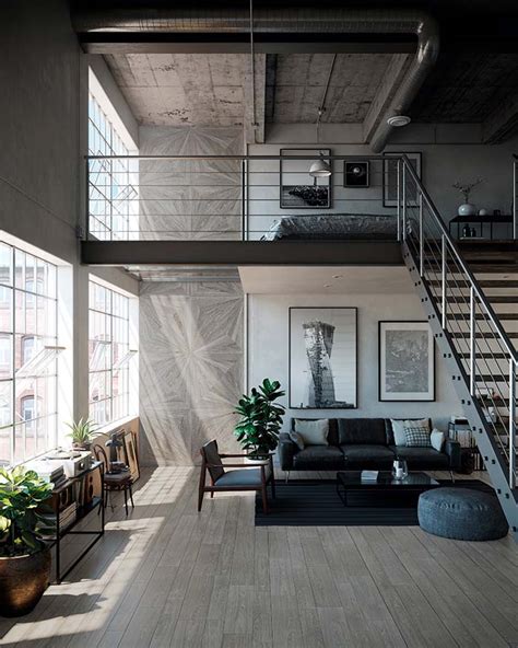 Industrial Interior Design For Your Living Room How And Why Porcelanosa