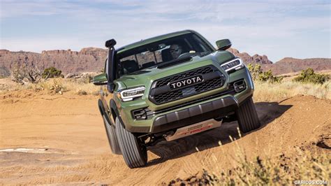 2020 Toyota Tacoma Trd Pro Color Army Green Front Hd Wallpaper 5