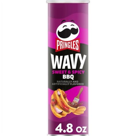 Pringles Wavy Sweet And Spicy Bbq Potato Crisps Chips 1 Ct 48 Oz