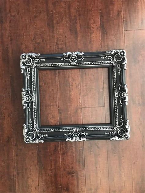 16x20 Large Black Picture Frame Baroque Frames Shabby Chic Etsy