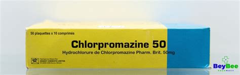 Chlorpromazine 50mg Tablets Beybee Pharmacy