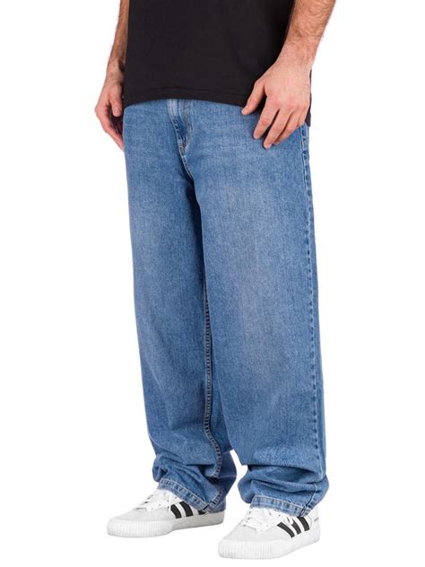 Pantalones Hombre Reell Baggy Jeans Faded Mid Blue Trioklaritas