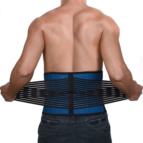 Lower Back Support Brace And Lumbar Pain Relief ~ Waist Compression Belt