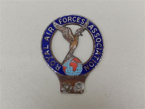 Badge Royal Air Forces Association Car Badge Auto Emblem Catawiki